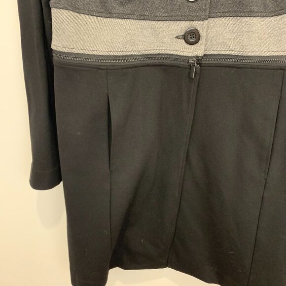 NWOT CAbi Women's Convertible Jacket Style#3176 Black Cropped Length Duster Med - Picture 6 of 13